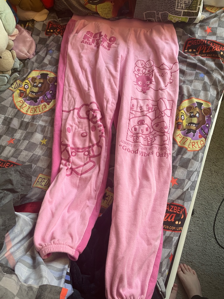 Sanrio Pink Hello Kitty Graphic Sweatpants